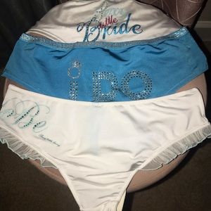 Victoria’s Secret Sexy little things panties - Bride edition. Small